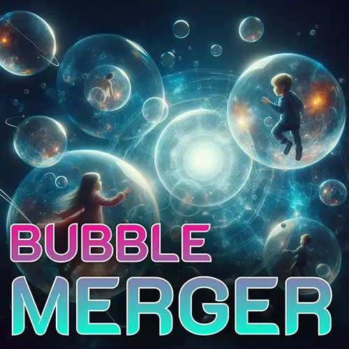 Bubble Merger Game